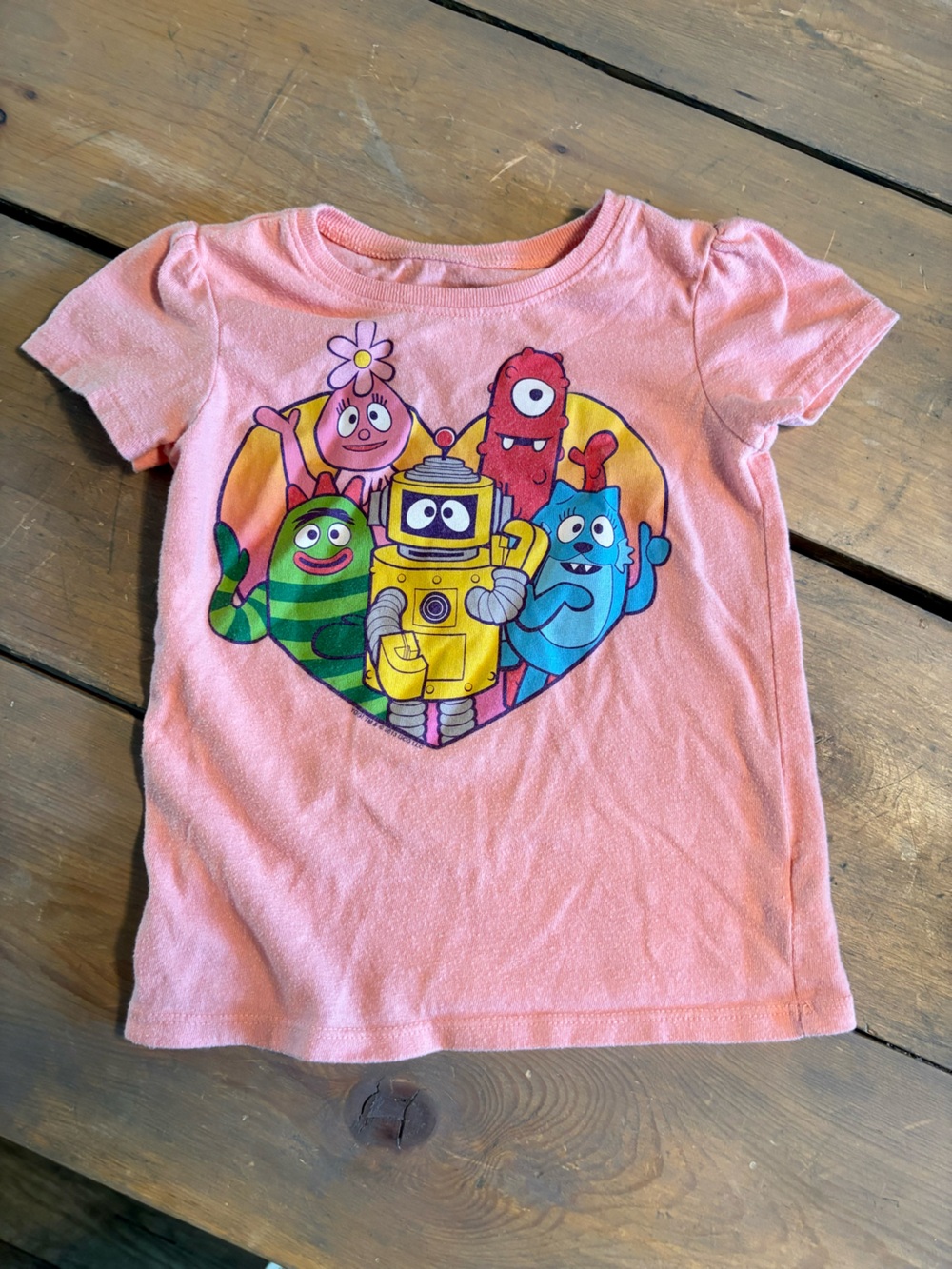 Yo Gabba Gabba Kids T-Shirt Old Navy “Collectabilitees” 2013